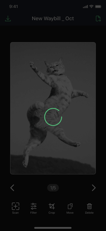 Driver app screen 11