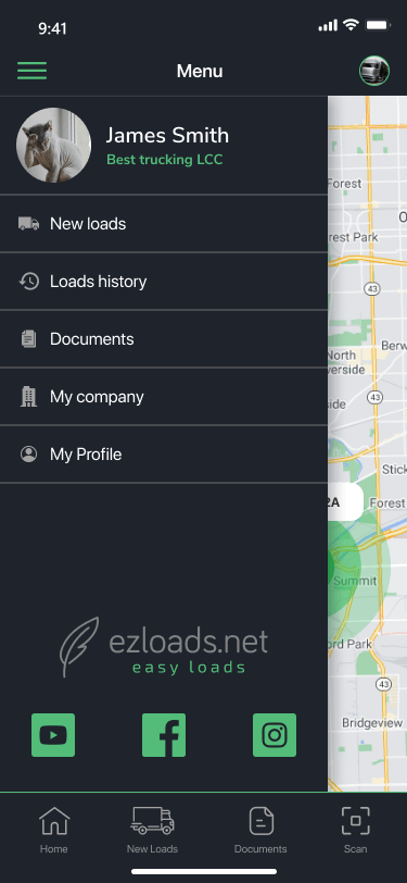 Driver app screen 12